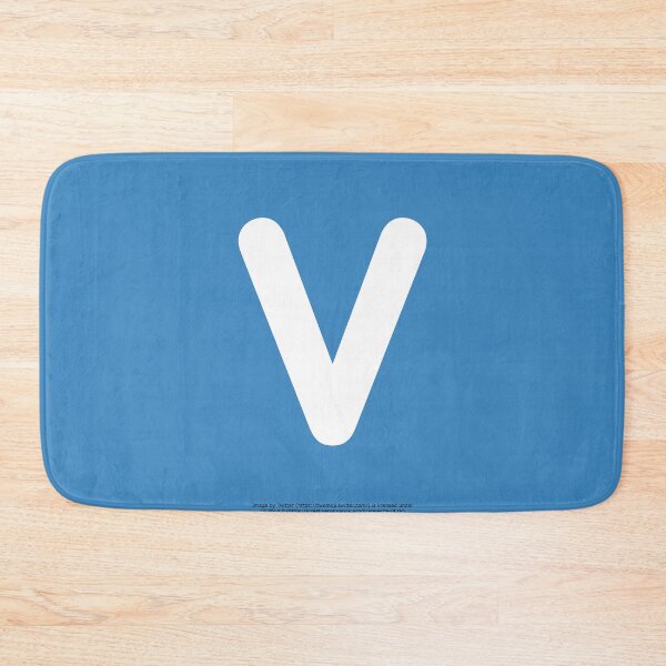 Item preview, Letter V Emoji designed and sold by VeryRandomShop.
