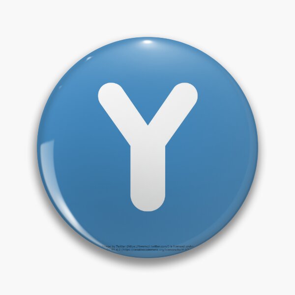 Item preview, Letter Y Emoji designed and sold by VeryRandomShop.