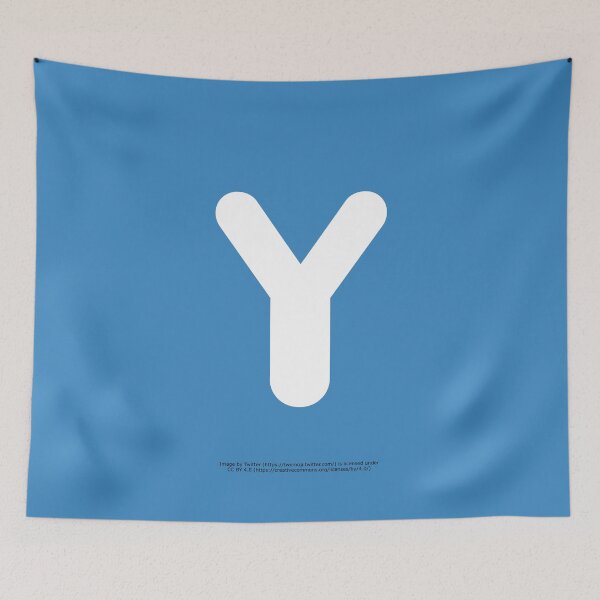 Item preview, Letter Y Emoji designed and sold by VeryRandomShop.