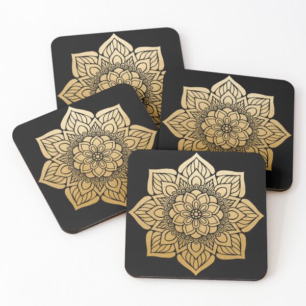 Item preview, MANDALA GOLD - ORIENTAL DESIGN designed and sold by teslego-store.