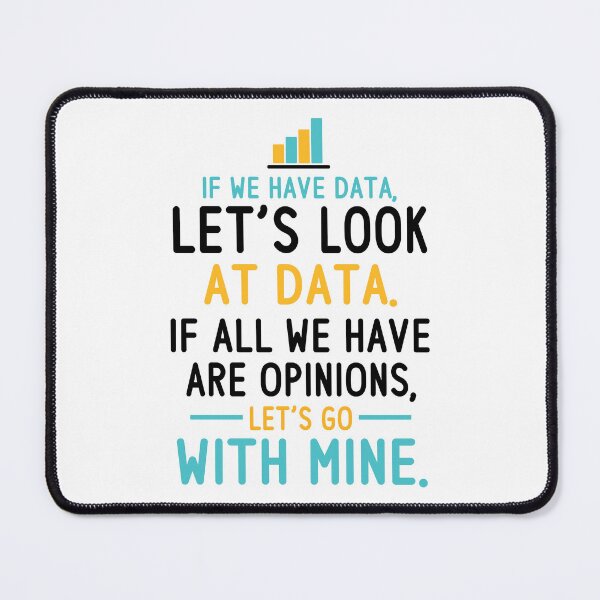 Item preview, Let's Look At Data - Data Science Statistics designed and sold by ScienceCorner.