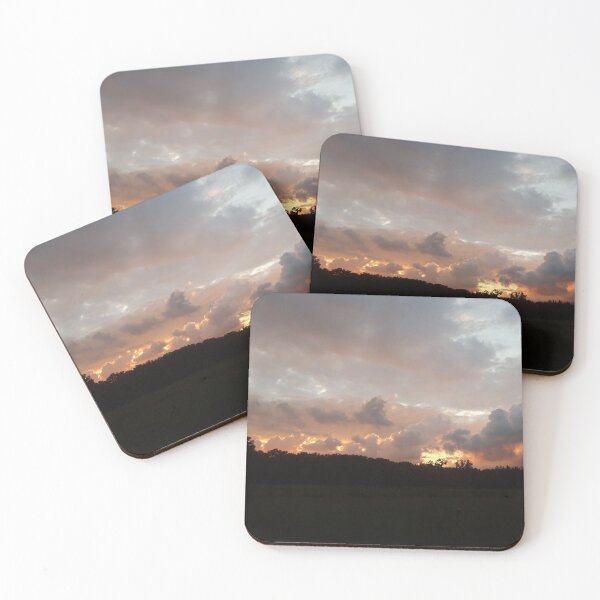 Item preview, Sunset over the fields designed and sold by PumpkinStudioPL.