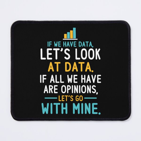Item preview, Let's Look At Data - Data Science Statistics designed and sold by ScienceCorner.