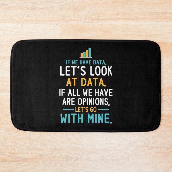 Item preview, Let's Look At Data - Data Science Statistics designed and sold by ScienceCorner.