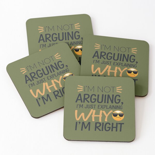 Item preview, Im Not Arguing Im Just Explaining Why Im Right designed and sold by artchic4you.
