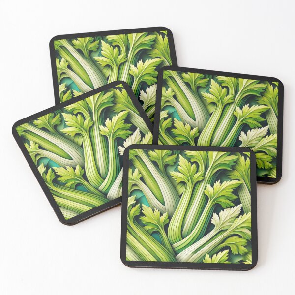 Item preview, Celery Juice Lover Absract Vegetable Design designed and sold by TribalioDesigns.
