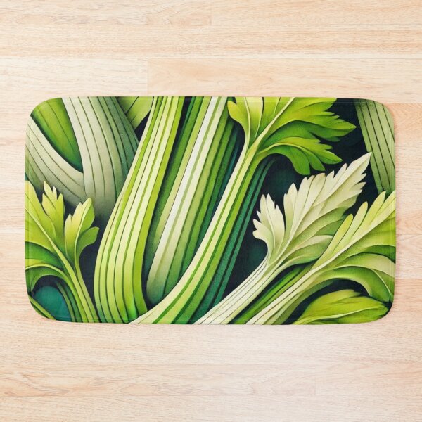 Item preview, Celery Juice Lover Absract Vegetable Design designed and sold by TribalioDesigns.