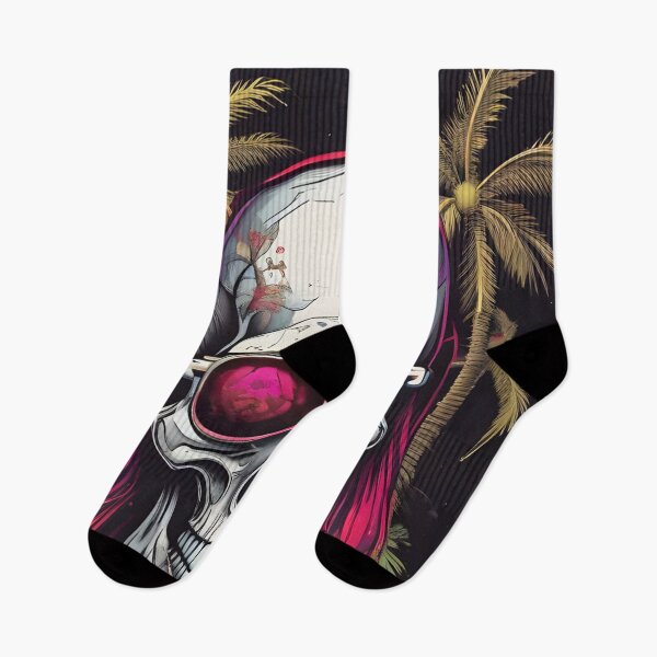 Item preview, Pink Tropical Skull designed and sold by MatrixTattoo.