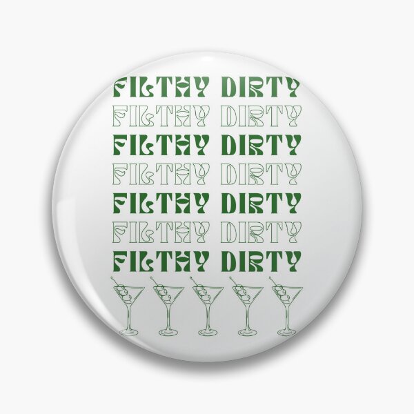 Item preview, Martini sucio y sucio verde designed and sold by MoodyGoodsStudio.