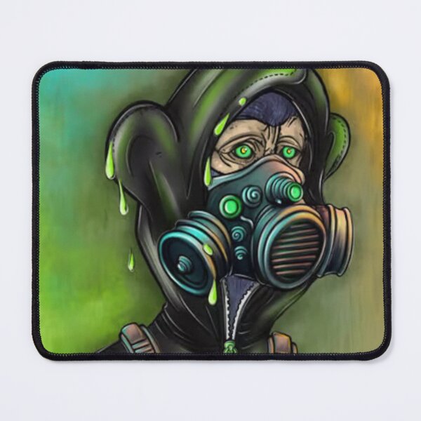 Item preview, Radioactive waste Ape with mask designed and sold by DeFi Ape Gang.