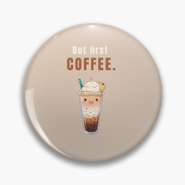 Item preview, Iced coffee quotes kawaii design  designed and sold by La Loca.