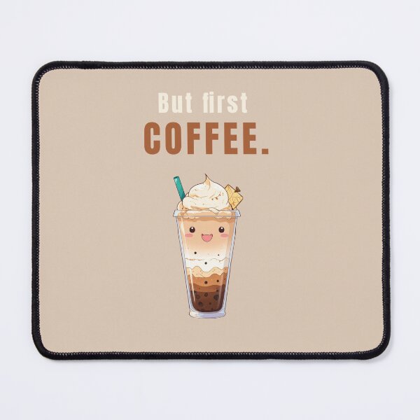 Item preview, Iced coffee quotes kawaii design designed and sold by La Loca.