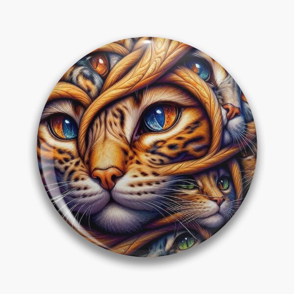 Item preview, Intertwined Cats designed and sold by purplesensation.