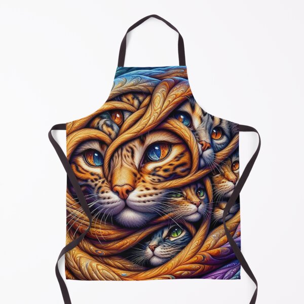 Item preview, Intertwined Cats designed and sold by purplesensation.