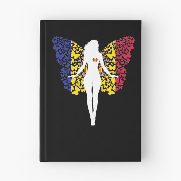 Item preview, Andorra Girl Flag Roots Pride Butterfly designed and sold by ZNOVANNA.