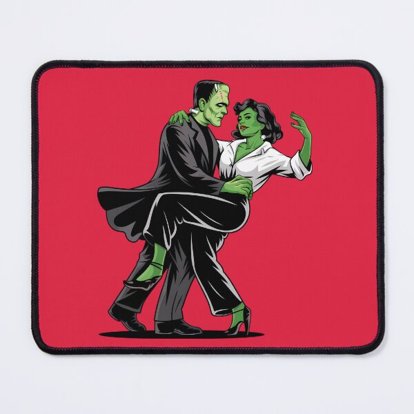 Item preview, frankenstein & His bride - Spooky Season Dance. designed and sold by GoldyFoWaves.