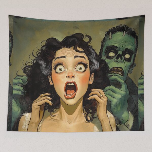 Item preview, Bride of Frankenstein designed and sold by MatrixTattoo.