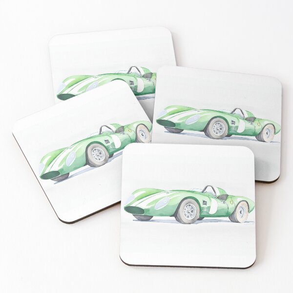 Item preview, Green race car designed and sold by cosmosadventure.