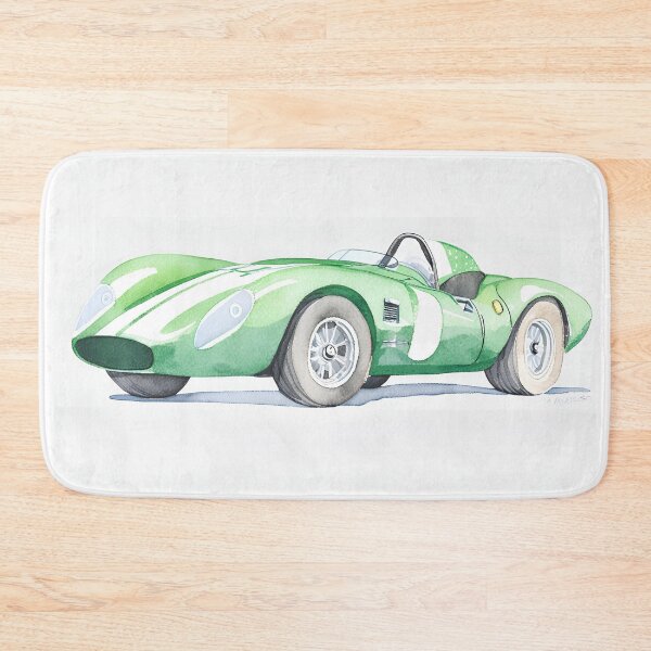 Item preview, Green race car designed and sold by cosmosadventure.