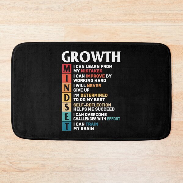 Item preview, Growth Mindset Definition - Motivational Quote designed and sold by ScienceCorner.