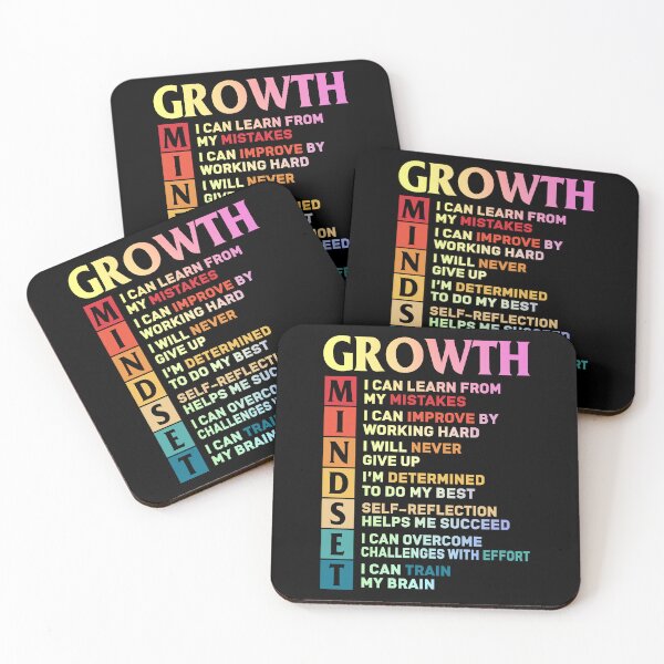 Item preview, Growth Mindset Definition - Motivational Quote designed and sold by ScienceCorner.