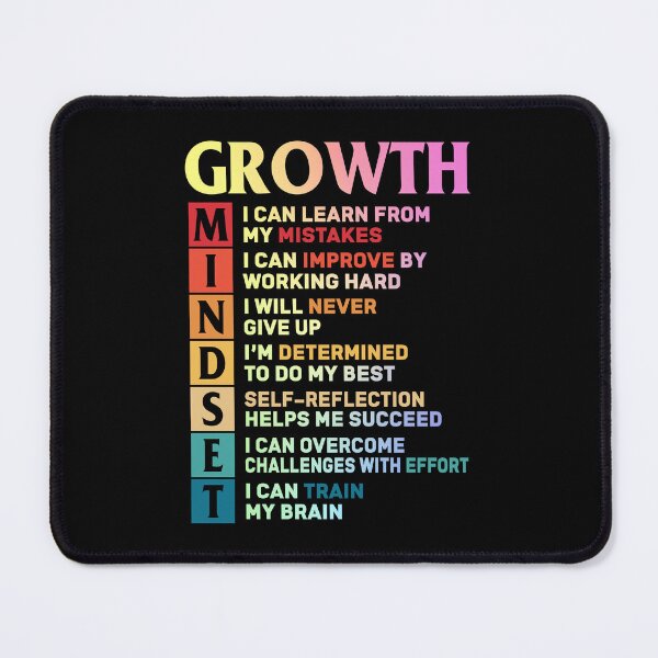 Item preview, Growth Mindset Definition - Motivational Quote designed and sold by ScienceCorner.