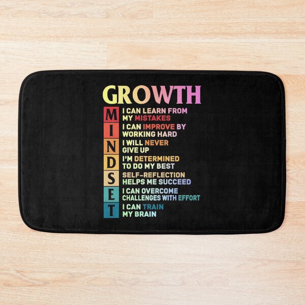 Item preview, Growth Mindset Definition - Motivational Quote designed and sold by ScienceCorner.