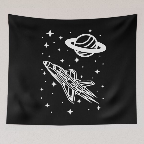 Artikelvorschau, Weltraumforschung Kunst WEISS entworfen und verkauft von Musashi1996Art.