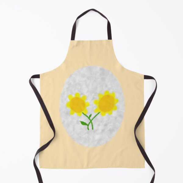 Item preview, Retro Care Belly Design with Yellow Flowers Friendship Icon designed and sold by andabelart.