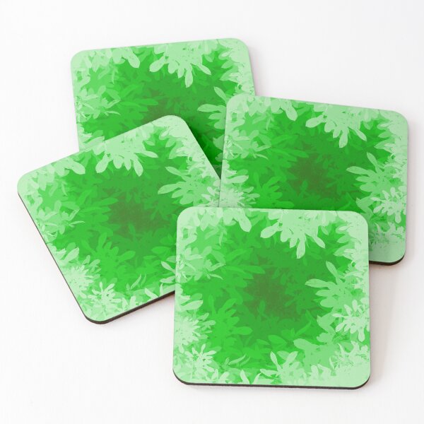Item preview, descending leaves: green designed and sold by winterlandnatka.