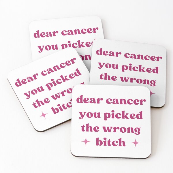 Item preview, Dear Cancer, You Picked The Wrong Bitch, Health Awareness designed and sold by faridman.