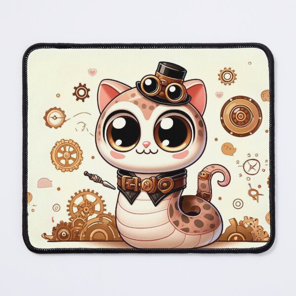 Item preview, Steampunk Cat-Eyed Snake designed and sold by Sillytoe.