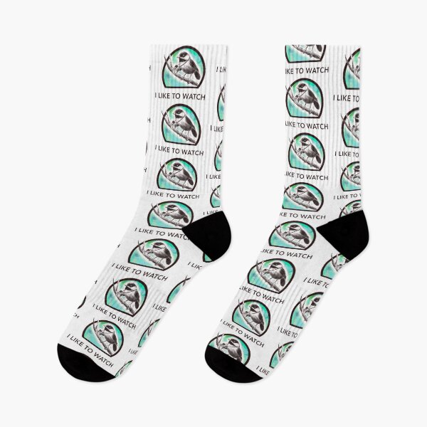 Item preview, Chickadee Birder I Like to Watch designed and sold by Birding for Humans.