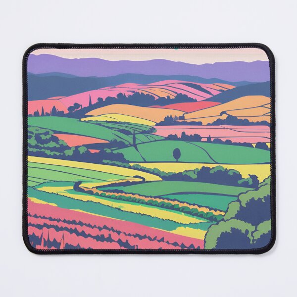 Artikelvorschau, Das Salinas Valley in Kalifornien entworfen und verkauft von ColorArtByEric.