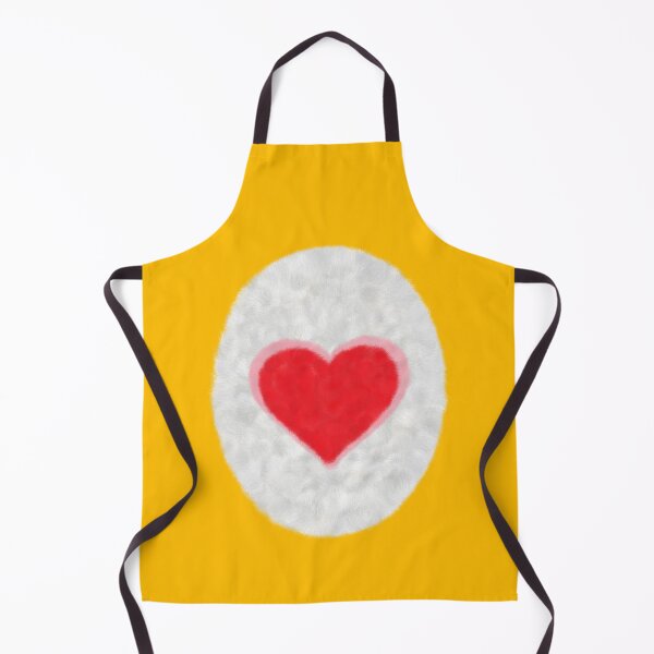 Item preview, Retro Care Belly Design with Red Heart and Pink Outline Icon designed and sold by andabelart.