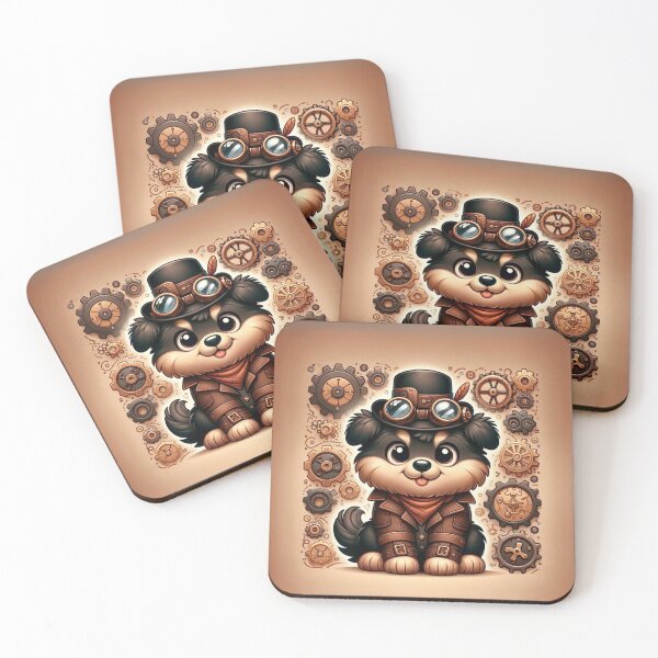 Item preview, Steampunk Caucasian Shepherd designed and sold by Sillytoe.