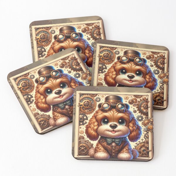 Item preview, Steampunk Cavapoo designed and sold by Sillytoe.