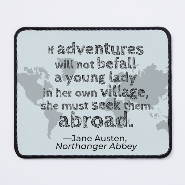 Item preview, Seek Adventures  Abroad designed and sold by NerdyThreadArt.
