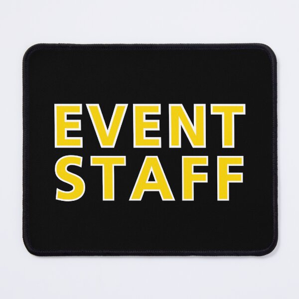 Item preview, Event staff Apparel & Accessories in Gold designed and sold by Kevin Michael McCall.