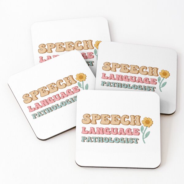 Item preview, Speech Language Pathologist SLP Logo Label designed and sold by speechiesandco.