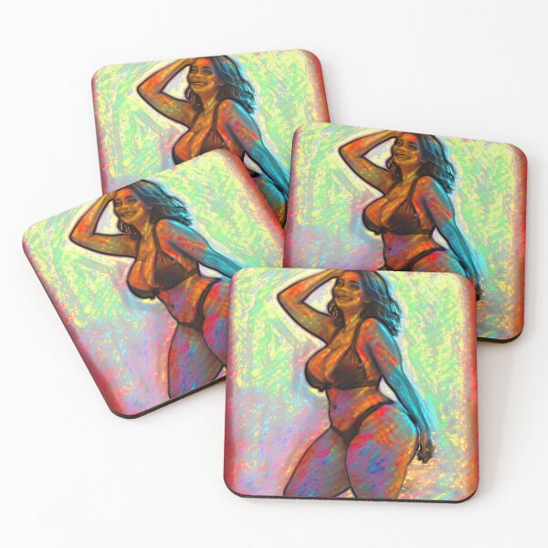 Item preview, Digital painting of female model in bikini. designed and sold by pulchritude560.