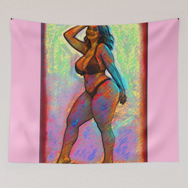 Item preview, Digital painting of female model in bikini. designed and sold by pulchritude560.