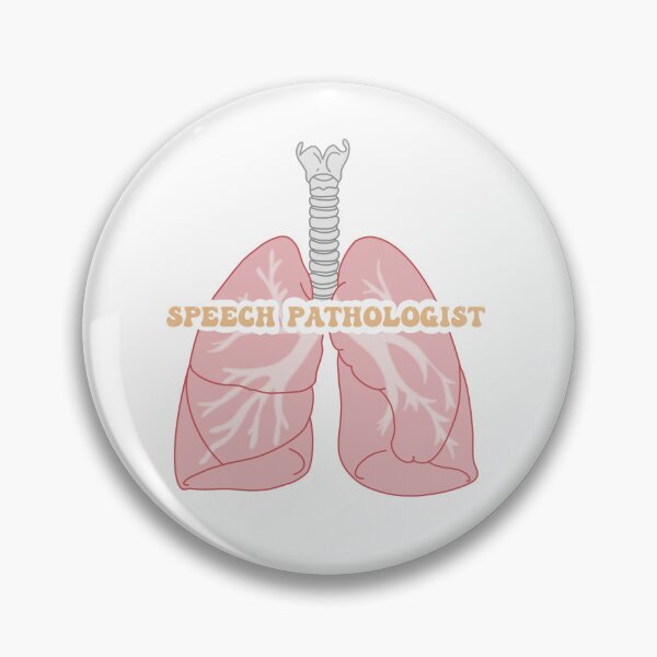 Item preview, Speech Pathologist Lungs Illustration designed and sold by speechiesandco.