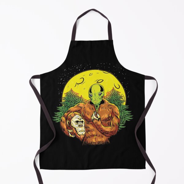 Item preview, Alien and Bigfoot designed and sold by SinfamousTwo.
