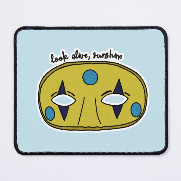 Item preview, party poison's mask - look alive sunshine designed and sold by MiaNotMaya.