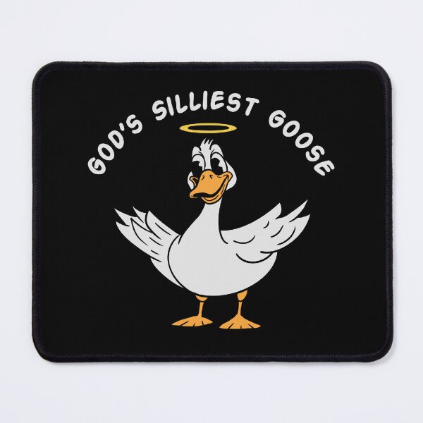 Item preview, Cartoon God’s Silliest Goose  designed and sold by Milasneeze.