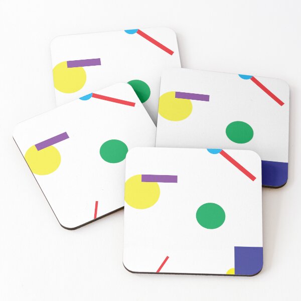 Item preview, '13 Shapes Pattern on 3" designed and sold by HuzzaCreative.