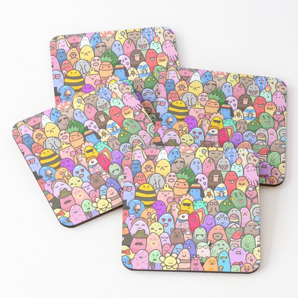 Item preview, Different types of blobs and some lost people designed and sold by Meagan-Veronica.