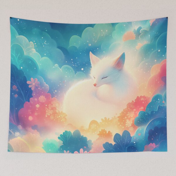 Item preview, A Fox Peaceful Paradise designed and sold by AshiraCreations.