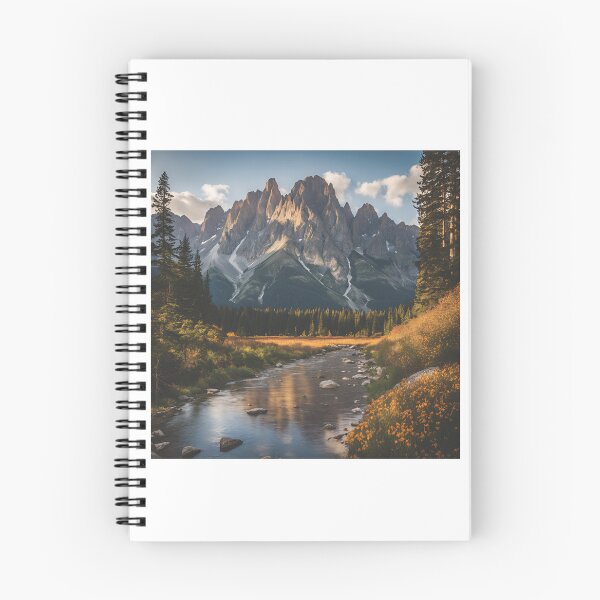 Item preview, Stream leaving the mountain.  designed and sold by NicMacTees.
